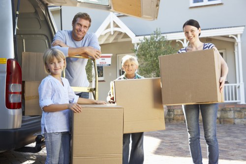Organized moving day checklist for Eastham removals