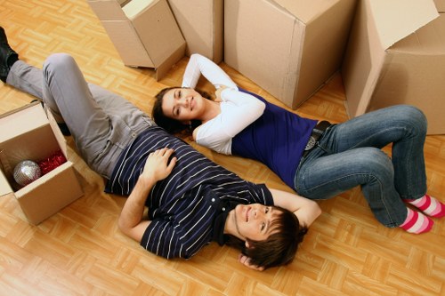 Expert movers providing packing services in Eastham for a stress-free move